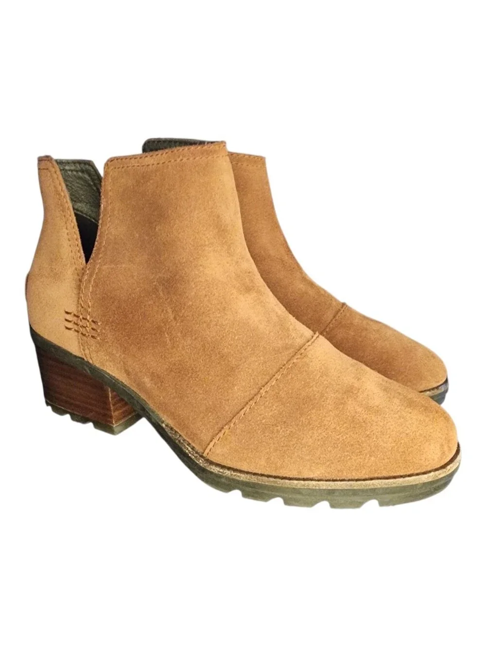 Sorel Cate Cutout Ankle Booties, Womens 6.5 - Picture 1 of 10